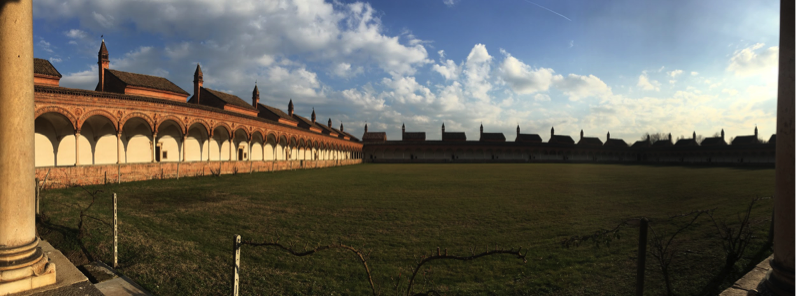 un chiostro della Certosa