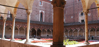 un chiostro della Certosa