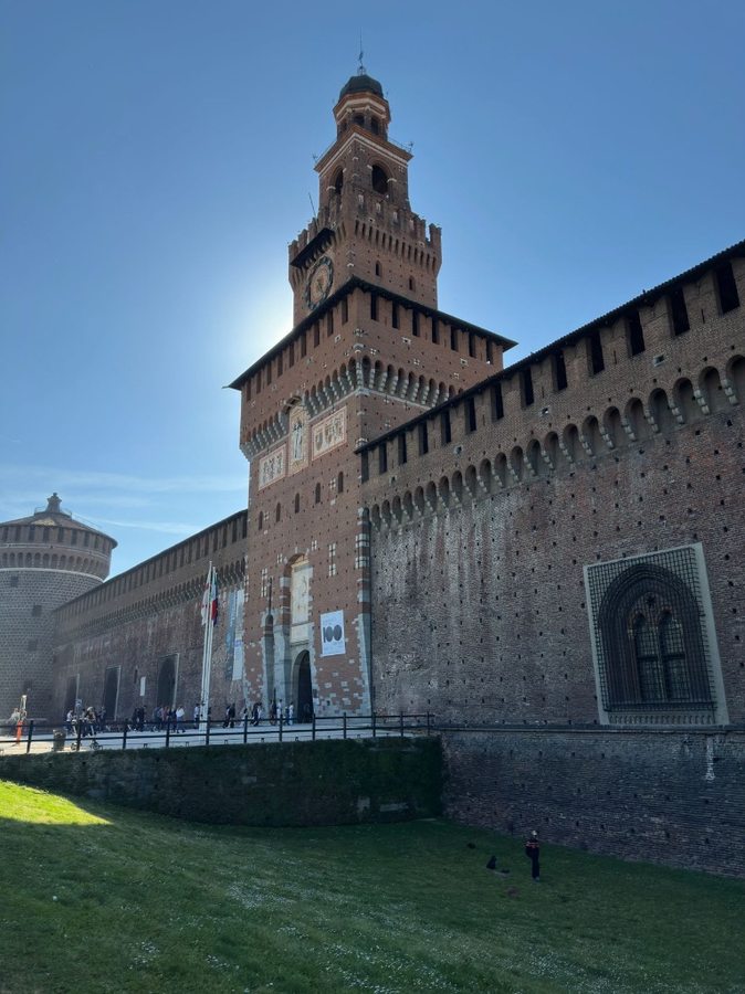 Torre del Filarete al Castello Sforzesco
